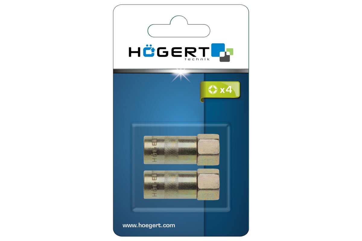 Hogert Grease coupler, 2 pcs