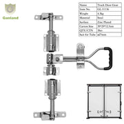 GL-11136 27mm Cam Bar Lock Rod New Steel Trailer Handle Gear for Truck Body Parts Van Lock for Vehicle