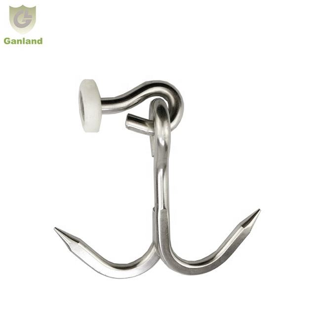 GL-18312 New Stainless Steel Double Meat Hook Hanging Freezer Van Truck Refrigerated Parts