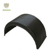 GL-23132 Fiber Reinforcement Semi Circle Black Heavy Duty Truck Mud Flap