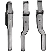 GL-17129  Steel Side Toggle Latch Spring  Loaded Hasp  Tipper  Dropsid   Handle  Lock Sideboard Clasp with Catch Plate