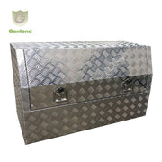 New Unique Truck Equipment Check Plate Steel Toolbox with Aluminum Tool Box