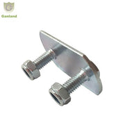 GL-15214 Curtain Side Trailer Parts Steel Stud Plate With Locking Nuts for Curtain Side Trailer  Parts