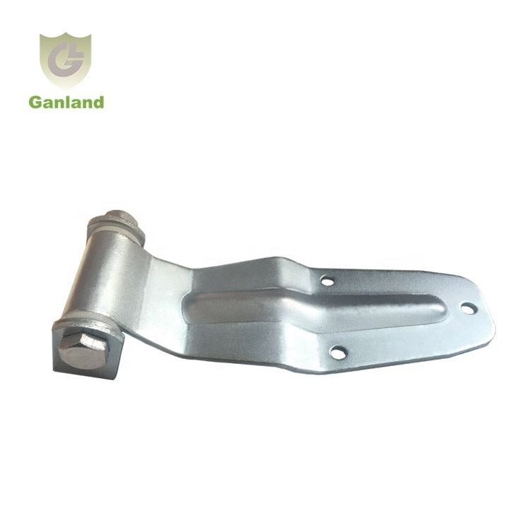 GL-13113 New Zinc Plated Steel Truck Trailer Door Hinge 190mm Length 4mm Thickness