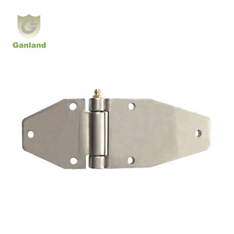 GL-13127S Stainless Steel Self Lubricating Flat Truck Box Door Hinge