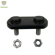 GL-15214C  Steel Rubber Coating Stud Plate Overcentre Buckle Cover for Curtain Side Trailer Parts