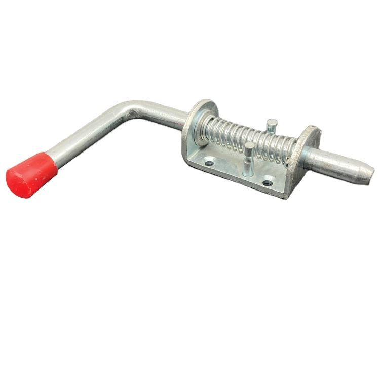 GL-14155 New Dia12mm Zinc Plated Steel Spring Bolt Latch 154mm Length