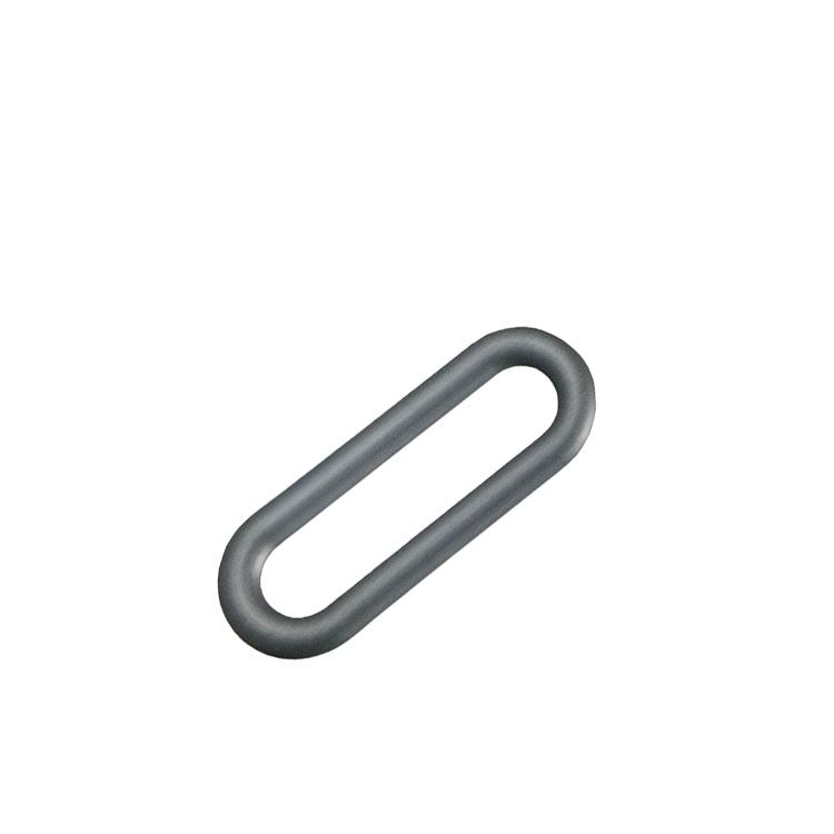 GL-16615 Customized Oval Shape Curtain Side Steel Buckles for Belt