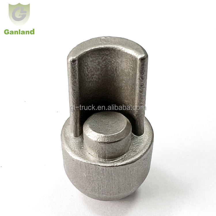 GL-15750S 27mm Dia New 304 Stainless Steel Top Adaptor Upper End Fitting for Tautliner Aluminum Profile Condition Pleo