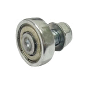 GL-FT03 Dia 24 mm  Length 20 mm   All Steel Flat Roller New Condition Curtain Sider Track with M8 Nut for Curtain Side Trailer