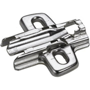 Hettich 9075005 Hinge Cross Mounting Plate 1.5mm (Single)