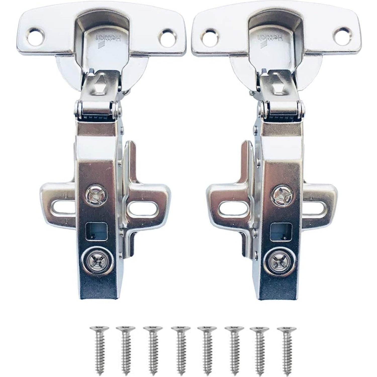 Hettich Sensys 8645i 110° Overlay Soft Close Hinge & Mounting Plate TH52 (2 Pack)