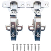 Hettich Sensys 8645i 110° Overlay Soft Close Hinge & Mounting Plate TH52 (2 Pack)