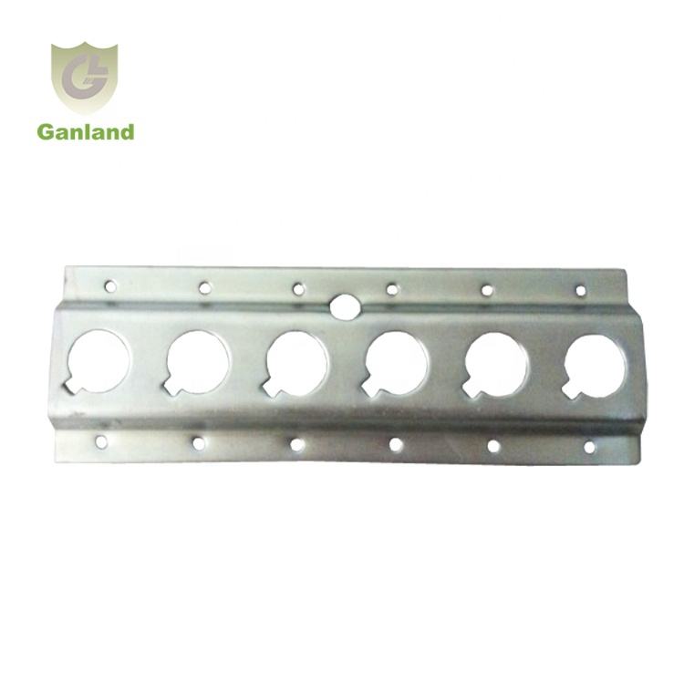 GL-19113 Truck Accessories 3000mm X 82mm X 2mm Galvanized Steel Internal Loadloc Tracking Cargo Control O Track Shoring Bar