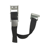 GL-15224S-A Over Center Buckle Strap Assembly With Flat Hook and 80cm PP Strap for Side Curtain Trailer Tautliner
