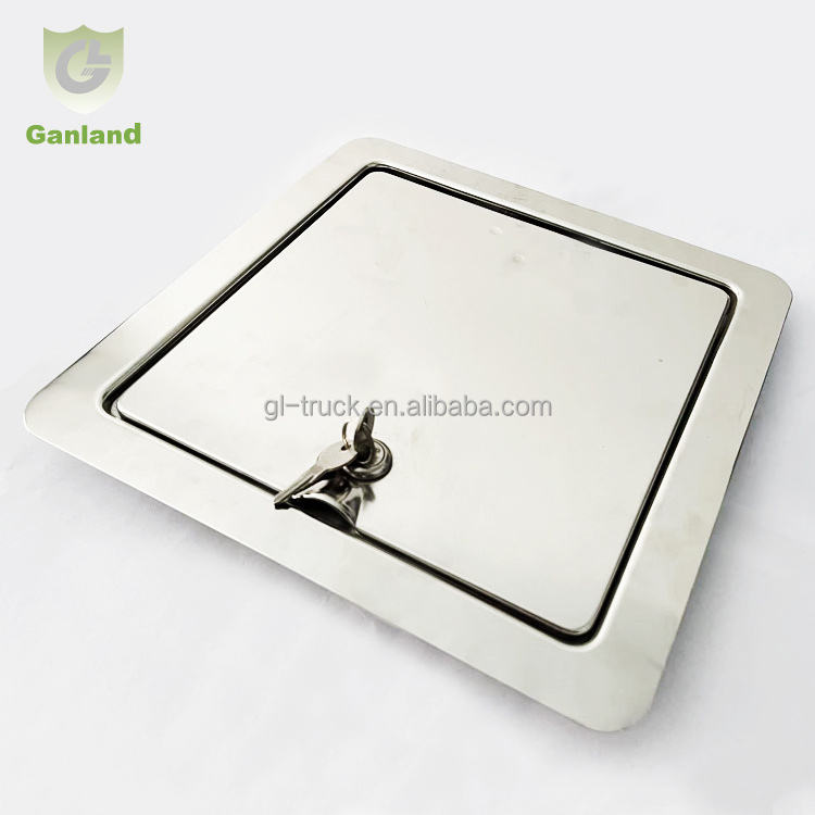 GL-12159S 304 Stainless Steel Recessed Panel Lock