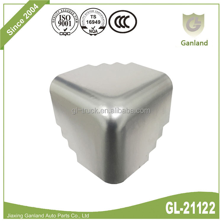 GL-21122 Radius 36mm Side Length 95mm Truck Body Corner Guard Aluminum Profile for Heavy Truck
