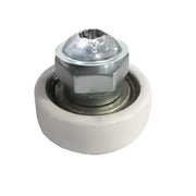 GL-15160 Plastic Wheel Curtain Sider Track Roller M6/16 Screw Dia 26mm Width 9mm for Russia Curtain Side Trailer New Condition