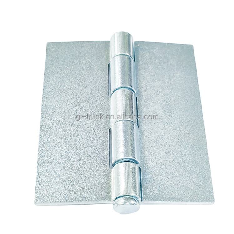 GL-13205  Automotive Welded  Butterfly Hinge  Hole-Free Galvanized Welded Hinge for Electrical Cabinets  and Truck Body Parts