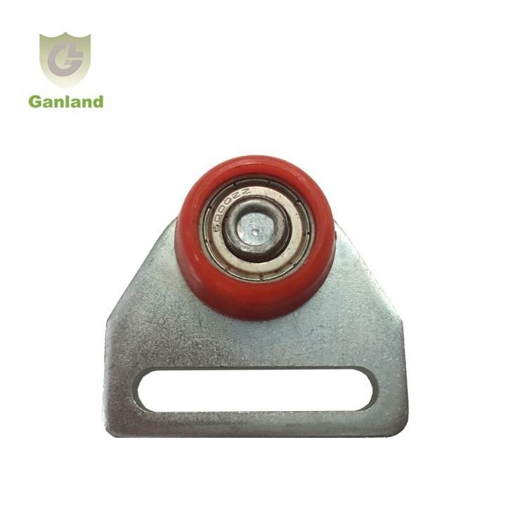 GL-15133 Zinc Plated Truck Curtain Side Track Wheel Roller for Curtain Sider Trailer