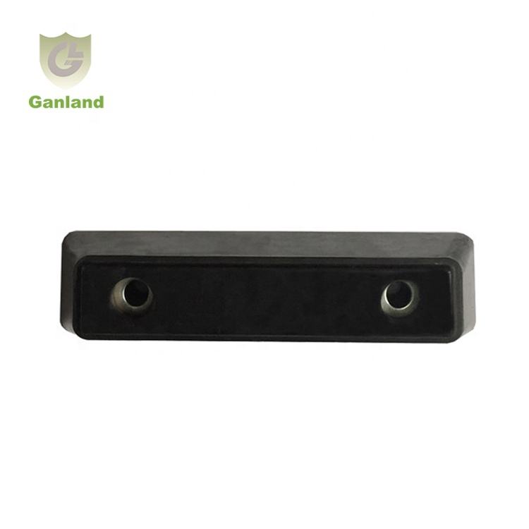 GL- 23116 Black Synthetic Rubber Two Hole  Anti-collision Strip