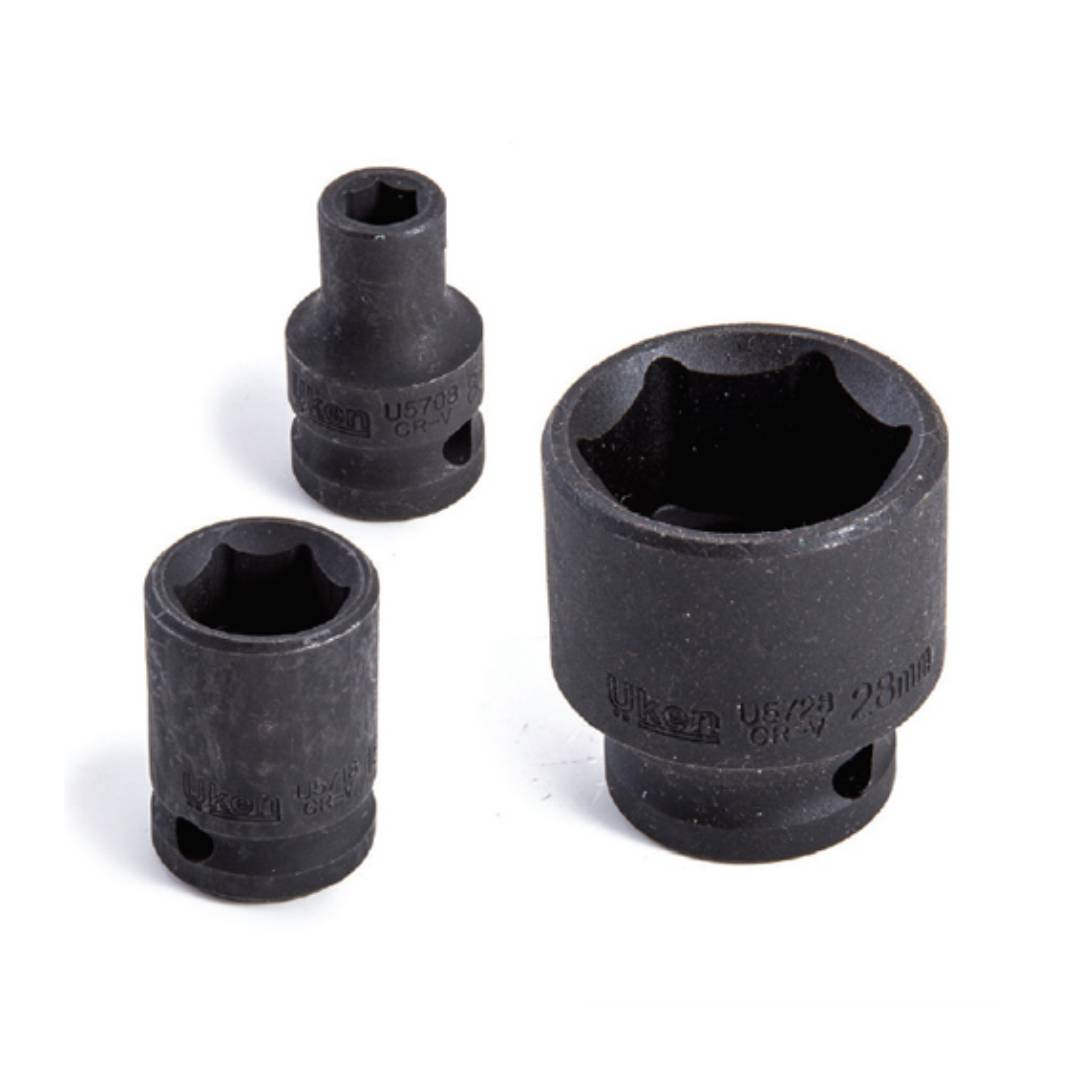 UKEN U5711 Impact Socket 1/2" DR, 6Pt, 11 MM