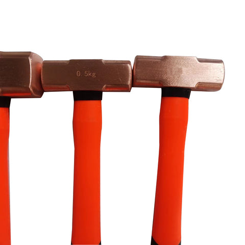 High Quality Plastic Handle Copper Hammer 0.5kg/ Brass Hammer