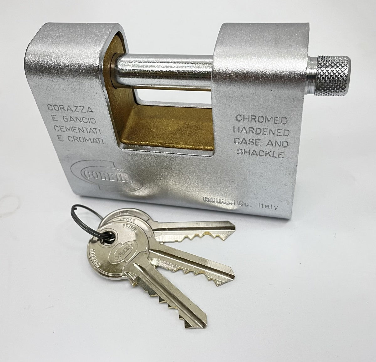 Corbin Armoured Padlock (91mm)