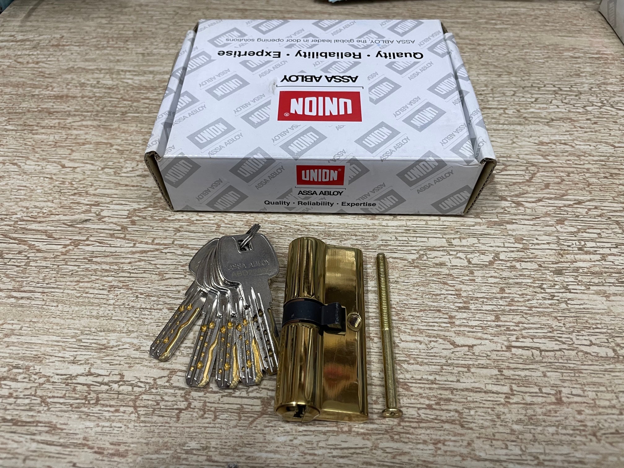 Union Cylinder 70mm Dimple Key XB-DK3535DCWCPB
