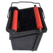 IMPA 174280 Plastic Black Marine  Wringer Mop Bucket/Square Plastic Professional Floor Cleaning Mop Bucket With Wringer