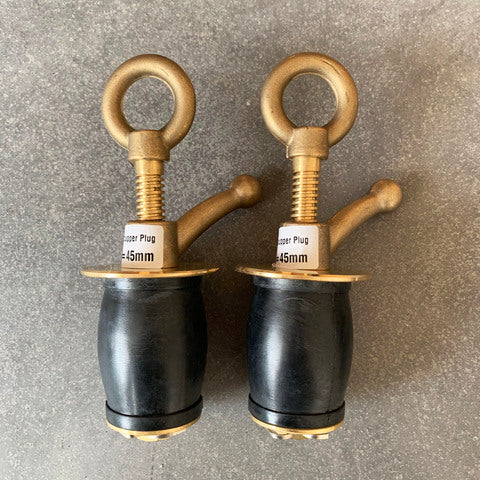 IMPA 232481 Deck Brass Scupper Plugs /High Quality Brass Scupper Plugs for Ship Use 45MM