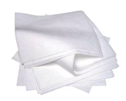 IMPA 232518 HIGH QUALITY OIL ABSORBENT SHEET 500X400MM, 150GRM 100SHEET WHITE COLOR/100PCS/CARTON