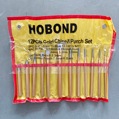 IMPA 613089 12's Chisel and Punch Sets Combination
