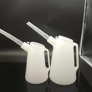 IMPA 617746  HIGH QUALITY WHITE PLASTIC OIL JUG  2 LTR/PLASTIC OIL JUG WITH LONG SPOUT