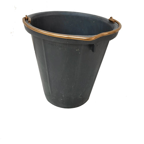 IMPA590611 High Quality Spark Proof Neoprene Rubber Buckets/black Round Rubber Bucket/Marine Rubber Bucket