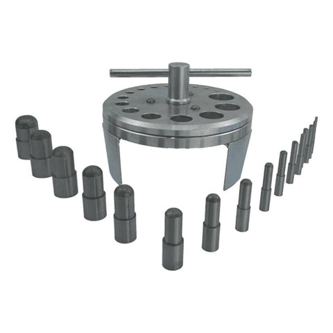 IMPA613056 High Quality Punching Tool Set Size 6-38mm /Punch Hole Tool Hole  Contents 16pcs Punching Dies