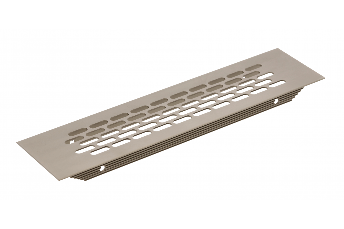 Grate W60 short, rounded, 60 x 245, light anthracite