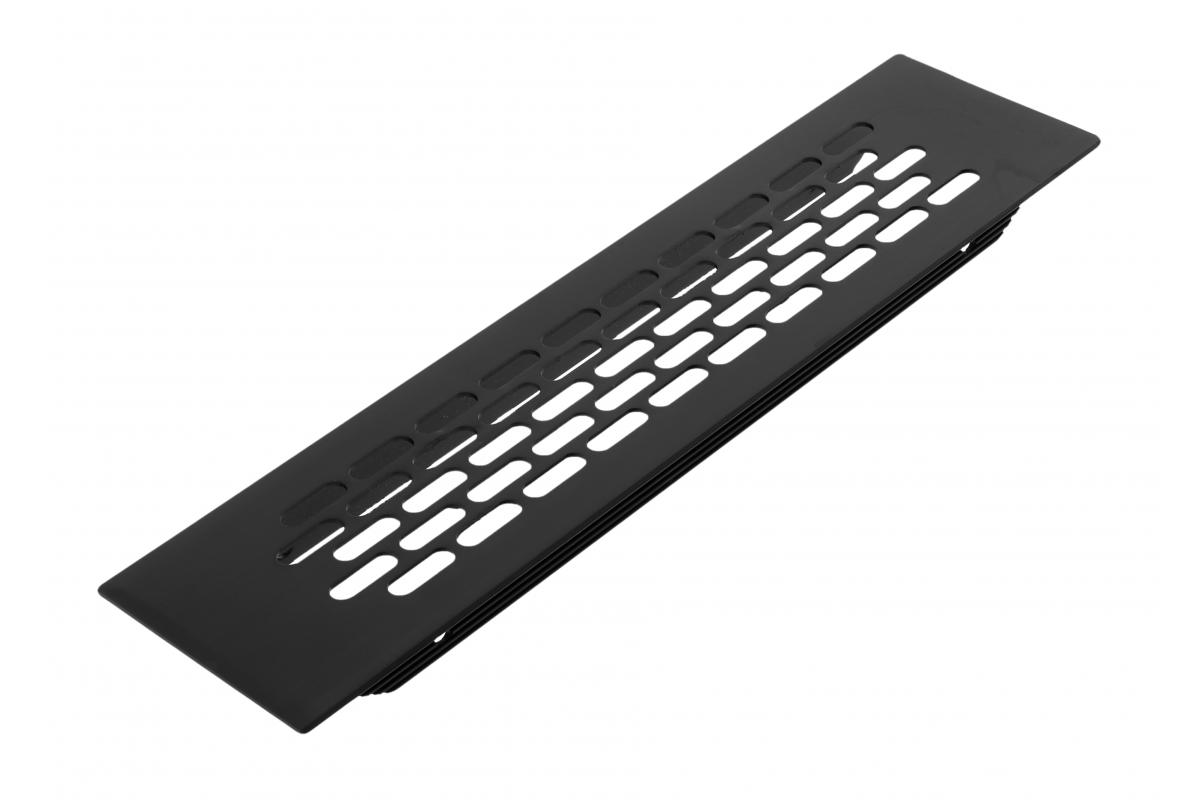 Plinth vent (small 245mm) black anodized