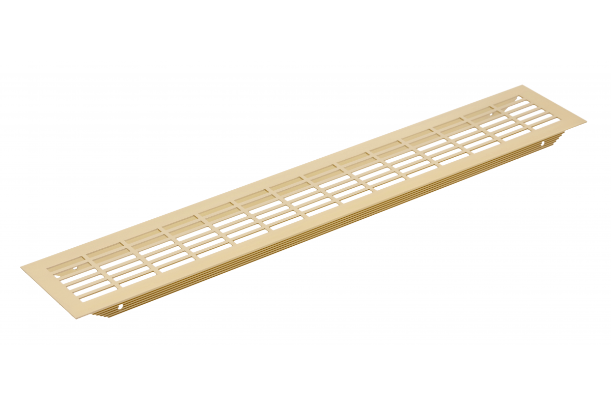 Grate W80, rectangular, 80 x 480, gold