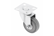Furniture wheel GREYROLL, 50 mm, gray, without brakes