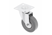 Furniture wheel GREYROLL, 75 mm, gray, without brakes
