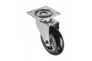 Furniture wheel, Brazylia, black, 75mm (without brake)