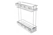 Cargo side ball bearingslide H45 with soft close system