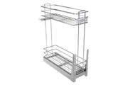 Cargo basket II for cabinet, 150 mm, soft close, CHROME