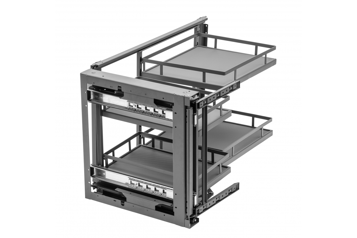 MovixPro tilting corner for a cabinet 450 mm anthracite RAL 7024