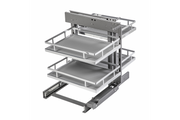 MovixPro sliding corner for a cabinet 450 mm chrome