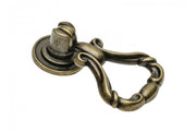 Zamak knob 1147 antique brass