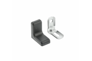 Furniture angle GTV FS02 100 pcs. steel with plastic cap, anthracite