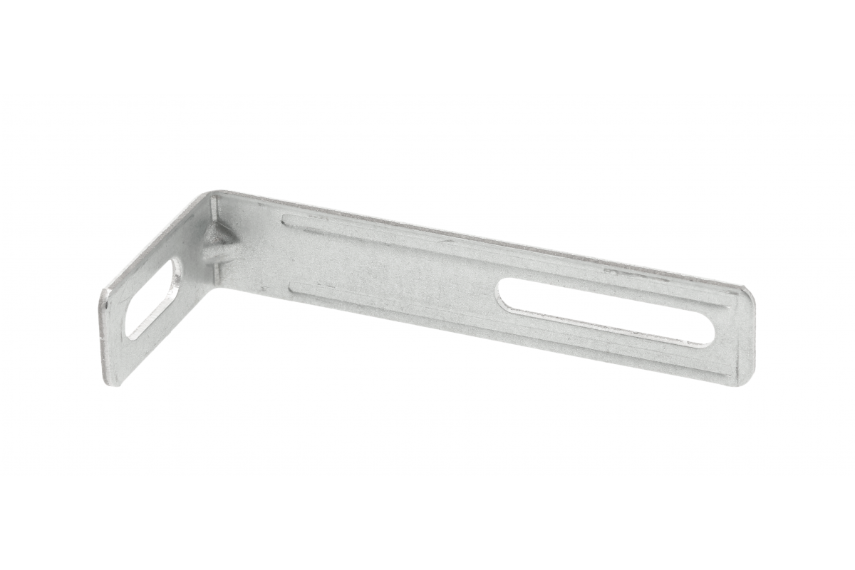 GTV bracket for wall, 77 x 31 x 15 mm, steel, silver