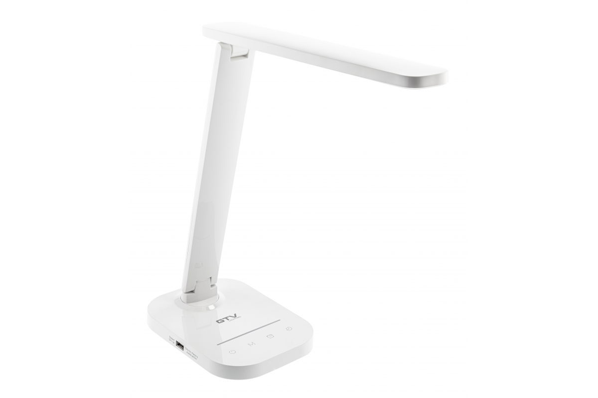 Desktop lamp Gale, 8 W,550lm,AC220-240V,5-CCT, 10 Step Dimming, PF>0,5, RA>80, white